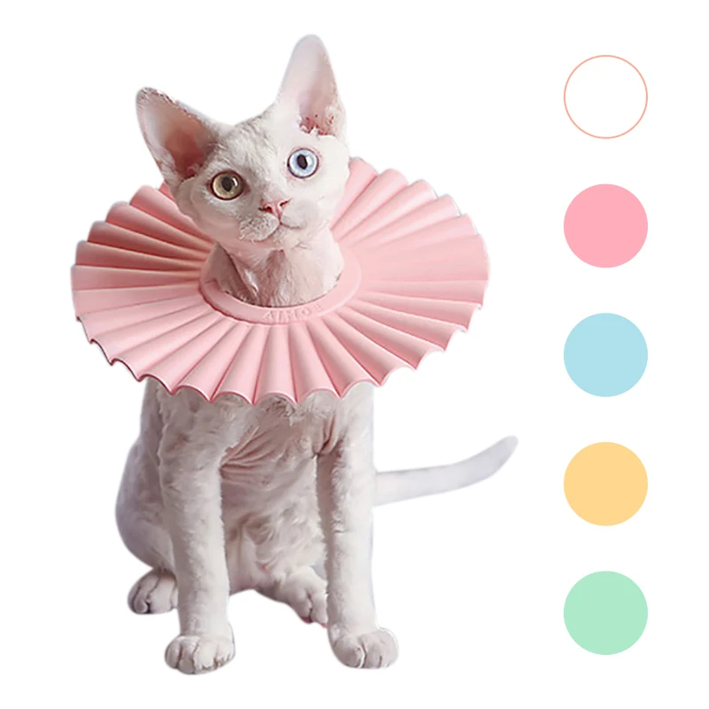 

Pet Soft Elizabethan Circle Collars, Pet Anti Bite, Anti Lick and Anti Scratch Collar Pink