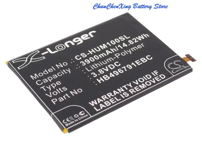Cameron Sino высокое качество 3900mAh аккумулятор HB496791EBC HB496791EBW для Huawei Ascend Mate 1 2 MT1-T00 U06 MT2-C00