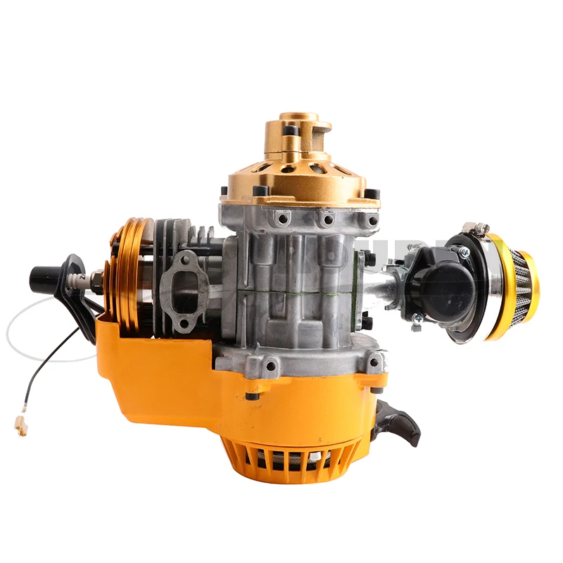 2-тактный воздушный охлаждающий двигатель 49 куб. См с ирридиевой свечей зажигания C7, HP полный круг коленчатый вал и гоночный карбюратор/оптовая продажа с завода 2-тактный воздушный охлаждающий двигатель 49 куб. См с ирридиевой свечей зажигания C7, HP полный круг коленчатый вал и гоночный карбюратор/оптовая продажа с завода