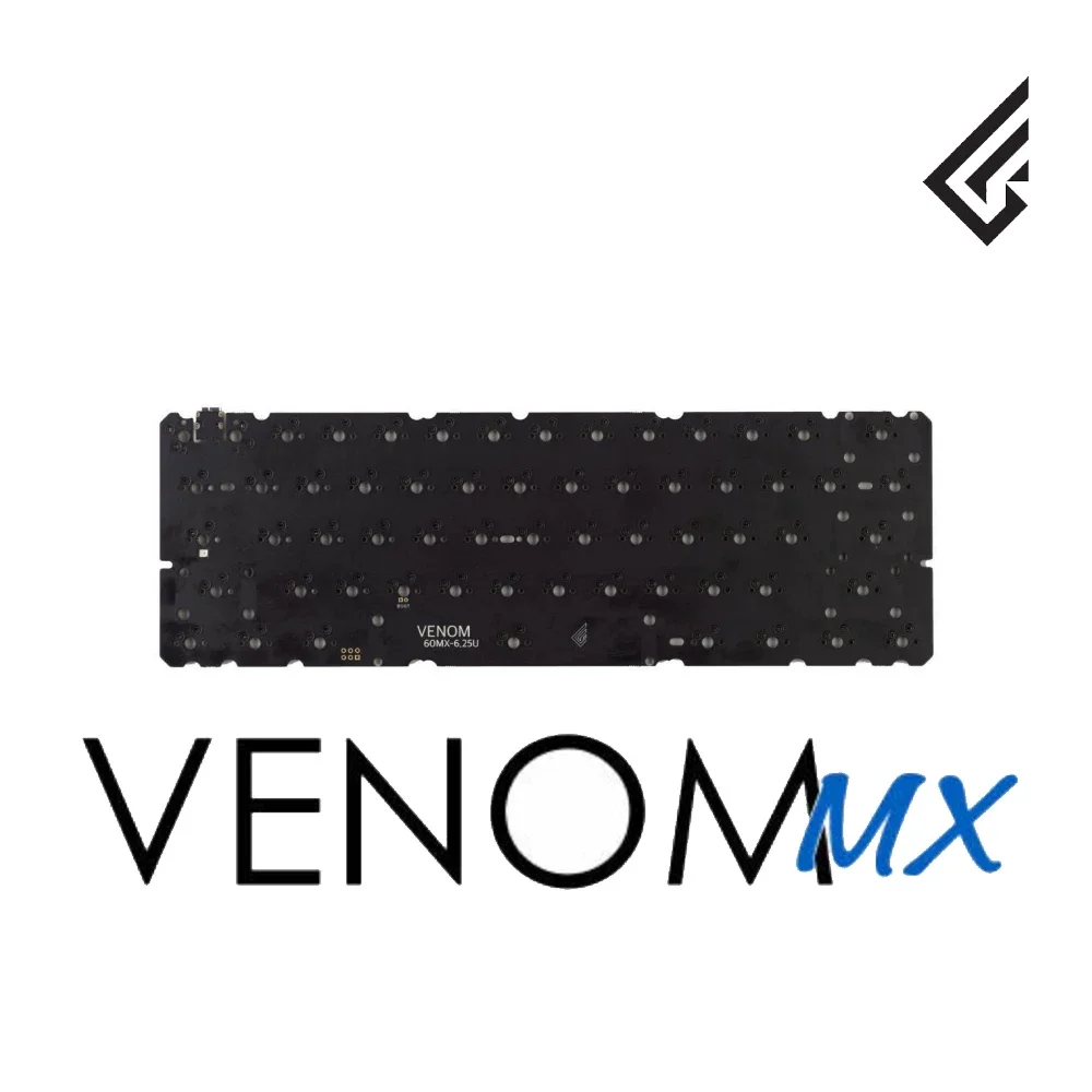 Фото Игровая клавиатура Geonworks Venom 60 HE с поддержкой платформ GH60, tofu60, holy60, толщина корпуса 0.1 мм, быстрый отклик, частота опроса 8000 Гц, веб-драйвер №4
