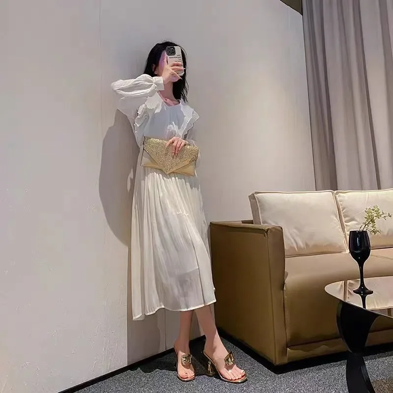 Босоножки женские на высоком каблуке Летние удобные классические сандалии