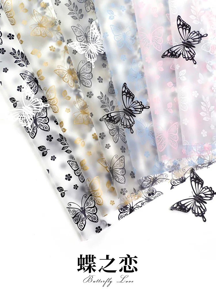 20 шт. 58*58 см Оберточная Бумага С Рисунком бабочки, водонепроницаемая ...