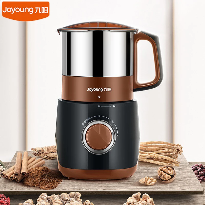 

Joyoung M01 Stainless Steel Coffee Grinder 220V Electric Bean Grain Grinding Milling Cup 500W Pure Copper Motor Speed Adjustable