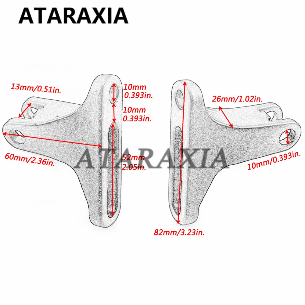 Подставки Для Ног Мотоцикла Аксессуары Задних Байкеров И Пассажиров