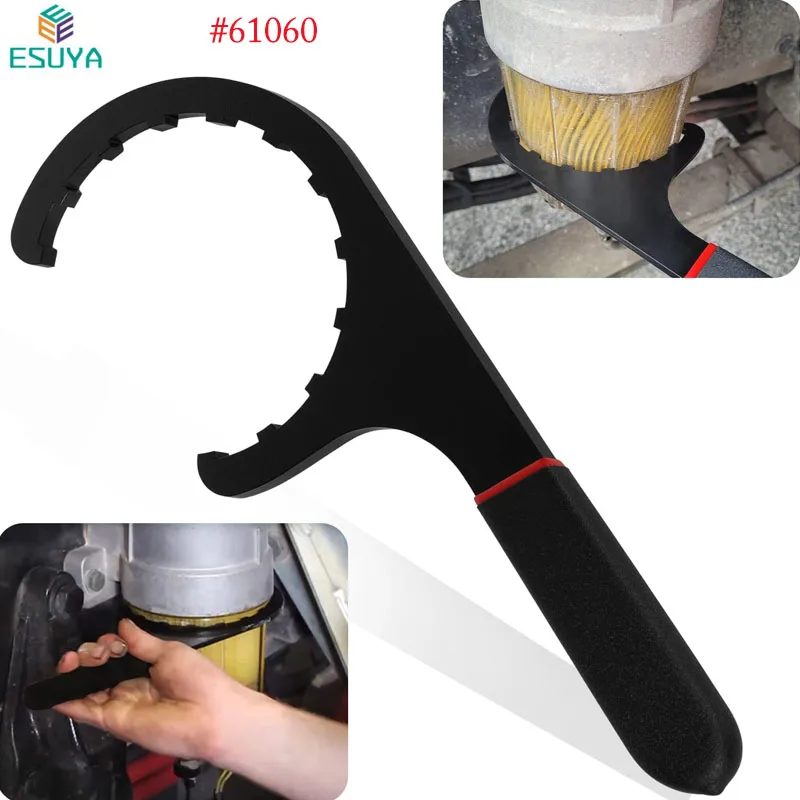 

ESUYA 61060 Diesel Filter Wrench for Paccar Fuel Filter Removal Tool Fits for Kenworth, Peterbilt & Cummins Diesels