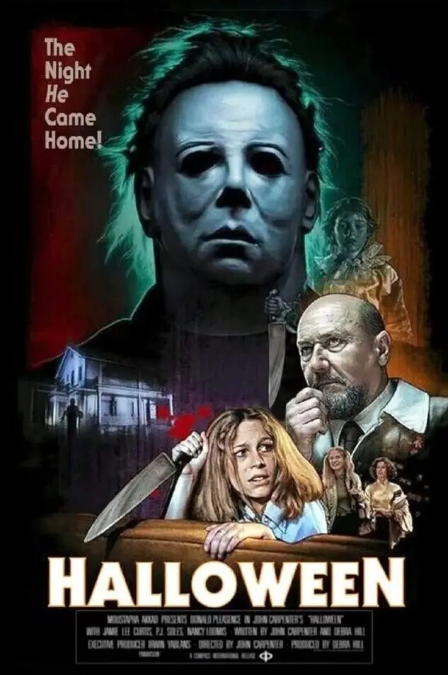 

Halloween Horror 2022 Movie Print Art Canvas Poster for Living Room Decoration Home Wall Decor Picture