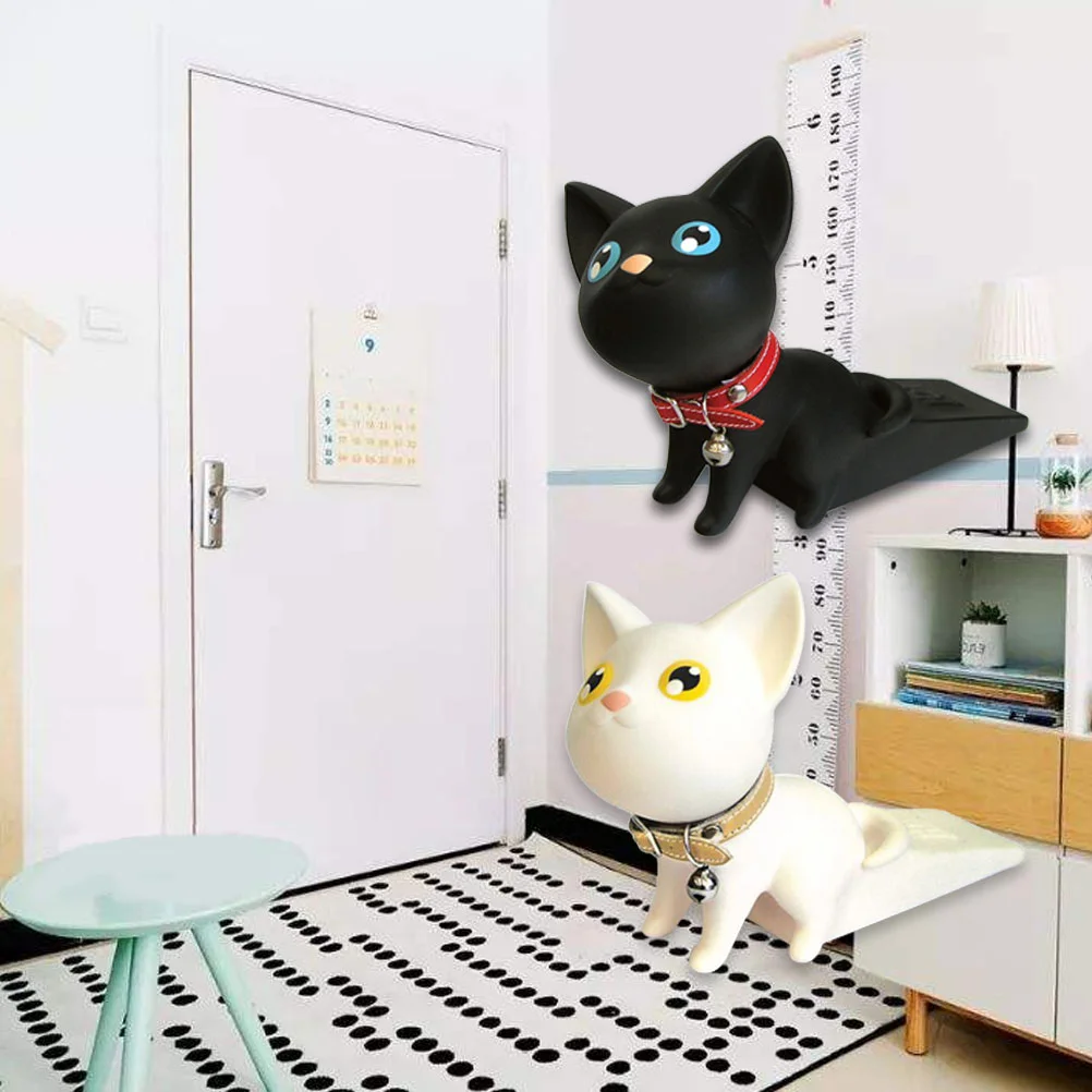 

1pc Door Stopper Cat Creative Non-slip Door Stops for Home Bedroom Living Room Bathroom