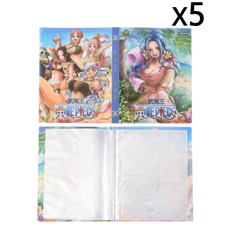 Оптовая продажа 5 комплектов коллекционный карточный альбом 80/160 Аниме игра