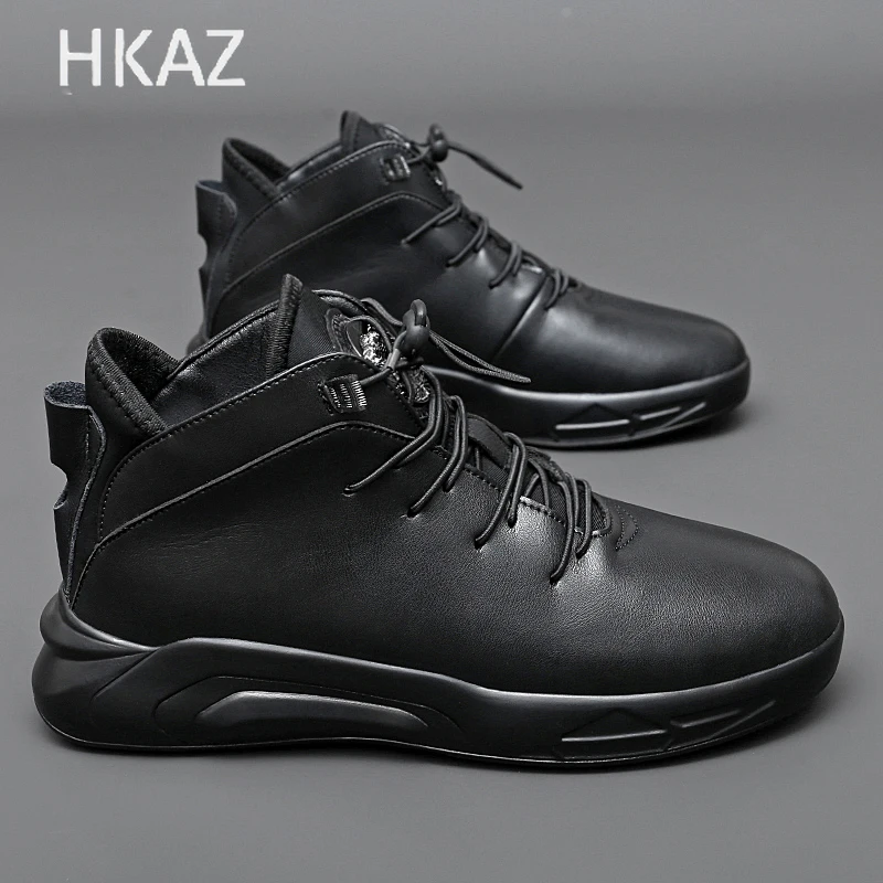 

Men's Boots The New Thick Bottom Non-slip Wear-Resistant Comfortable Outdoor Fashion Popular Model Spring and Autumn Main Push