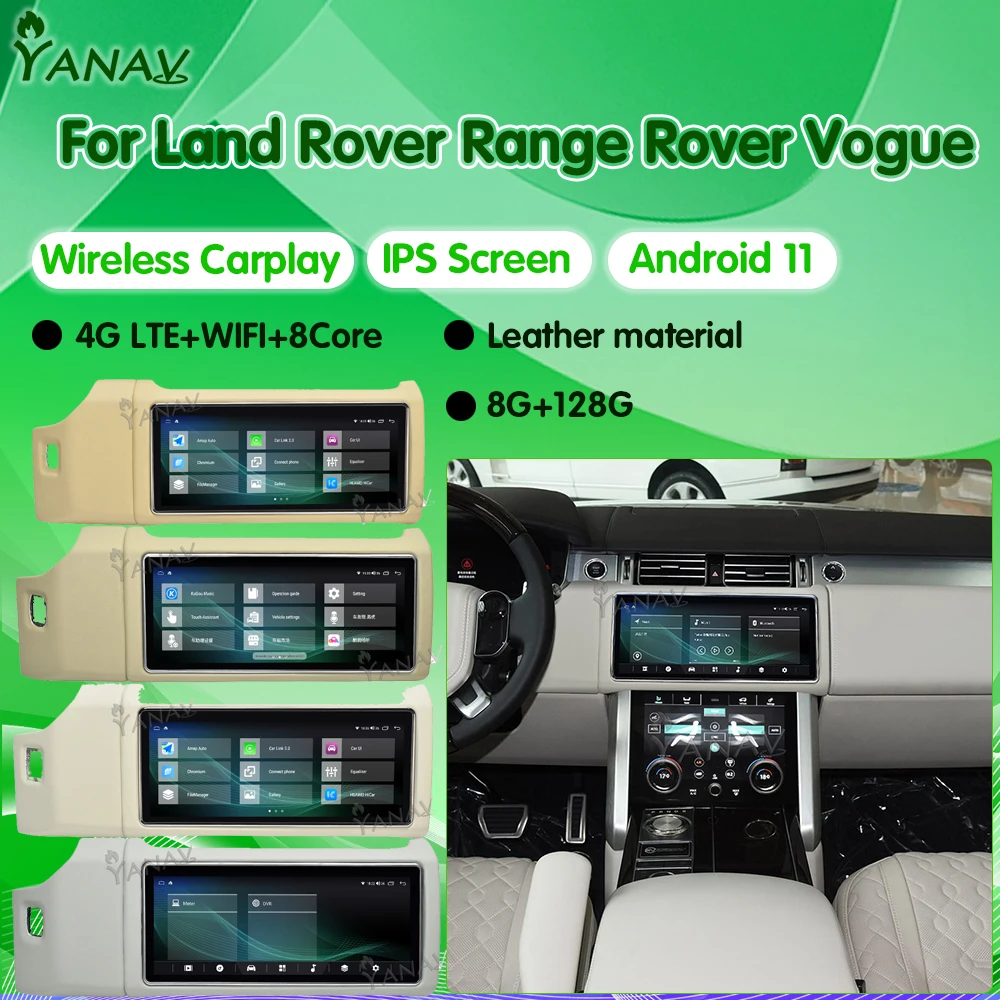 

Автомагнитола 2 Din, Android, для Land Rover Range Rover Evoque LRX L538 2012-2019, GPS-навигация, магнитофон, Мультимедийный MP3-плеер