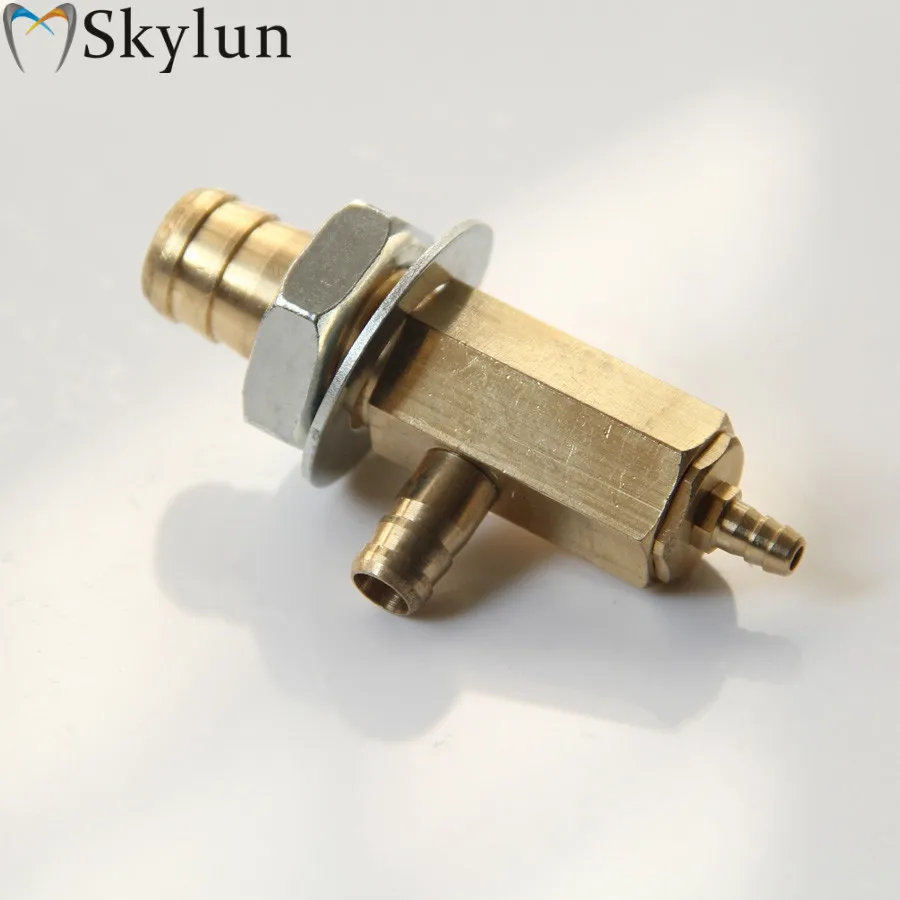 

SKYLUN 5PCS Dental Chair Unit Strong Suction Valve 3mm*5mm*5mm Copper Connector dental products accessories High Quality SL1212