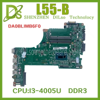kefu da0blimb6f0 mainboard for toshiba satellite s50 s55 s50t b s50 b s55 b l55 b laptop motherboard with i3 4010u cpu 100 test