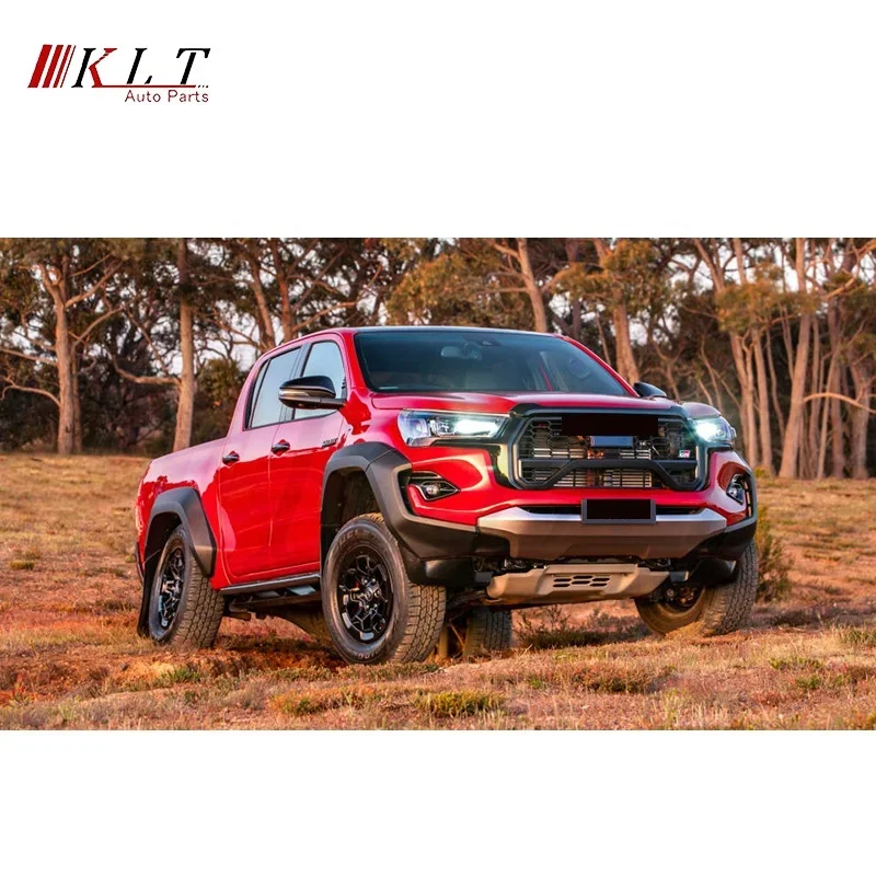 KLT 2023 Gr Sport комплект для подтяжки лица обновления Bodykit Toyota Hilux Revo 2016 2017 2018 2019 2020