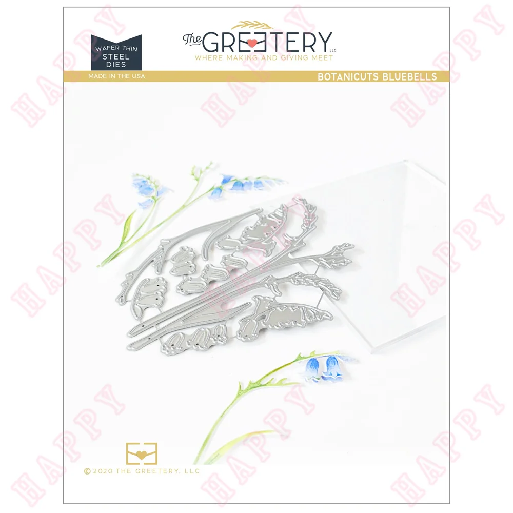 

Selling Season Product New Metal Botani Cuts Bluebells Dies Diary Scrapbook Diy Decoration Embossing Paper Craft Card Handmade