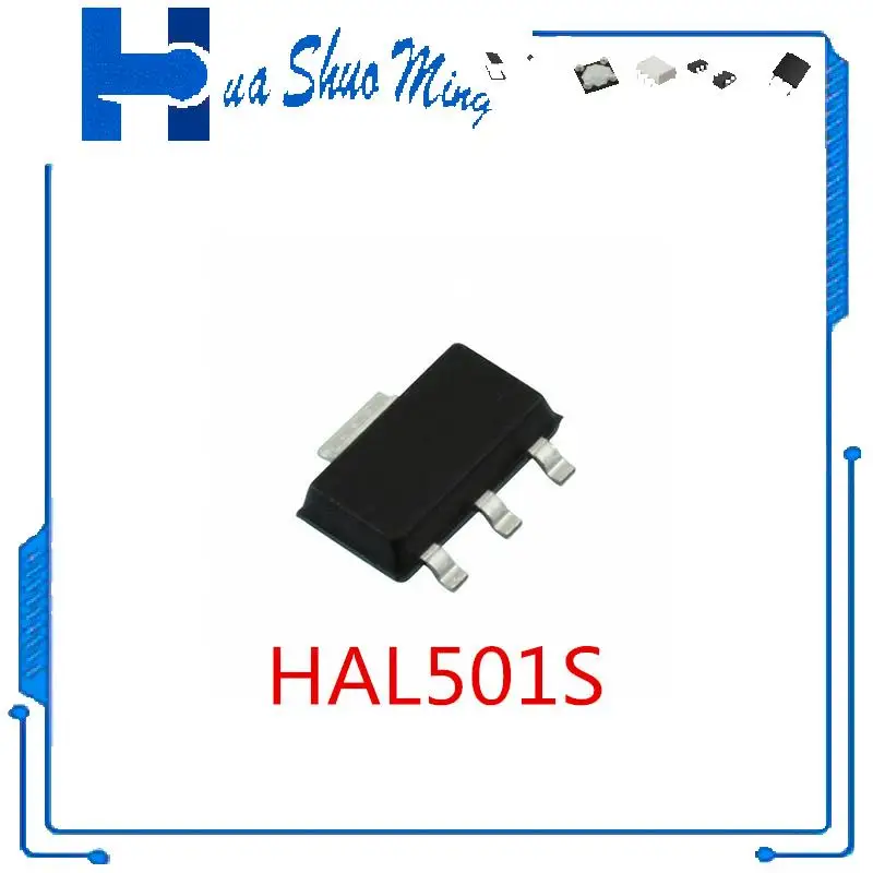 

10Pcs/Lot HAL501SF-A HAL501S SOT-89 H26M31002GPR H26M31002 BGA153