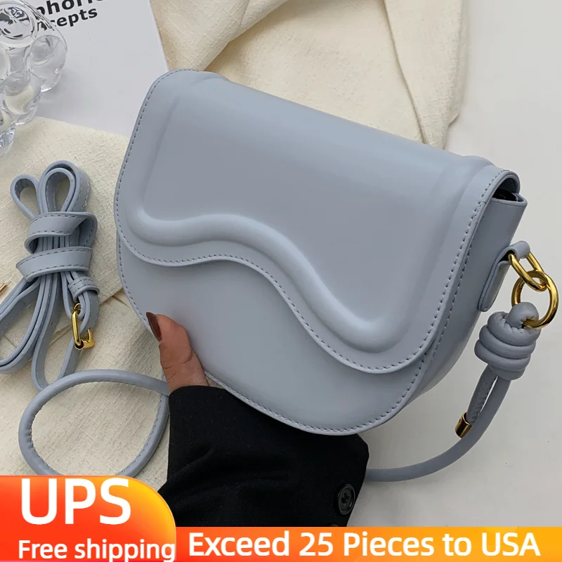 

Shoulder Bag Women Leather Waterproof Handbags Luxury Designer Vintage New 2022 Small Crossbody Bags for Women Saddle