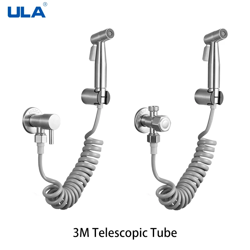 Матовый смеситель для унитаза из нержавеющей стали ULA портативный распылитель