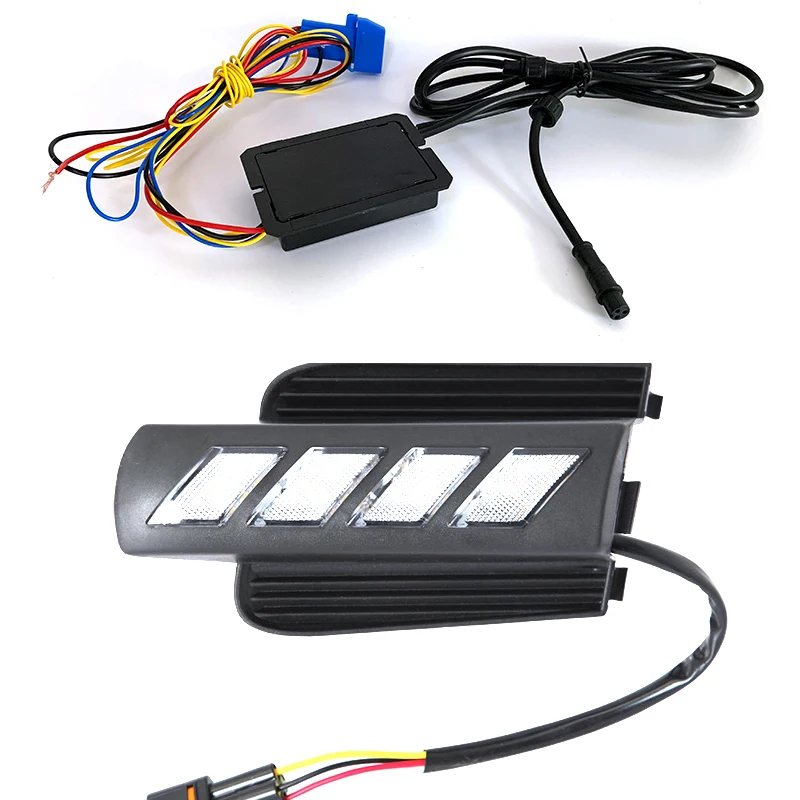 Автомобильные светодиодные дневные ходовые огни модифицированные для Toyota Land