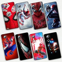 superhero spider man phone case for honor 60 50 30 30i 30s v30 x30i x20 10x x10 play 5t pro plus lite se 5g cover