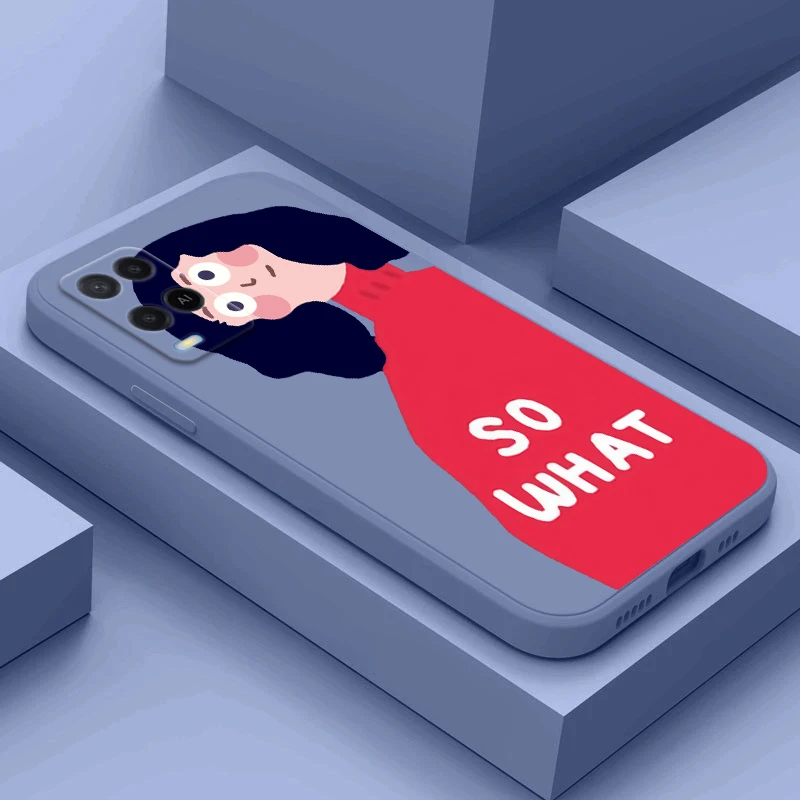 Чехол для телефона OPPO K5 K10 K10X K9 K9S K9X R17 R9 PLUS R9S so what girl
