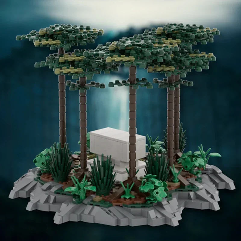 Популярные фильмы модель волшебной школы Moc строительные кирпичи белая гробница