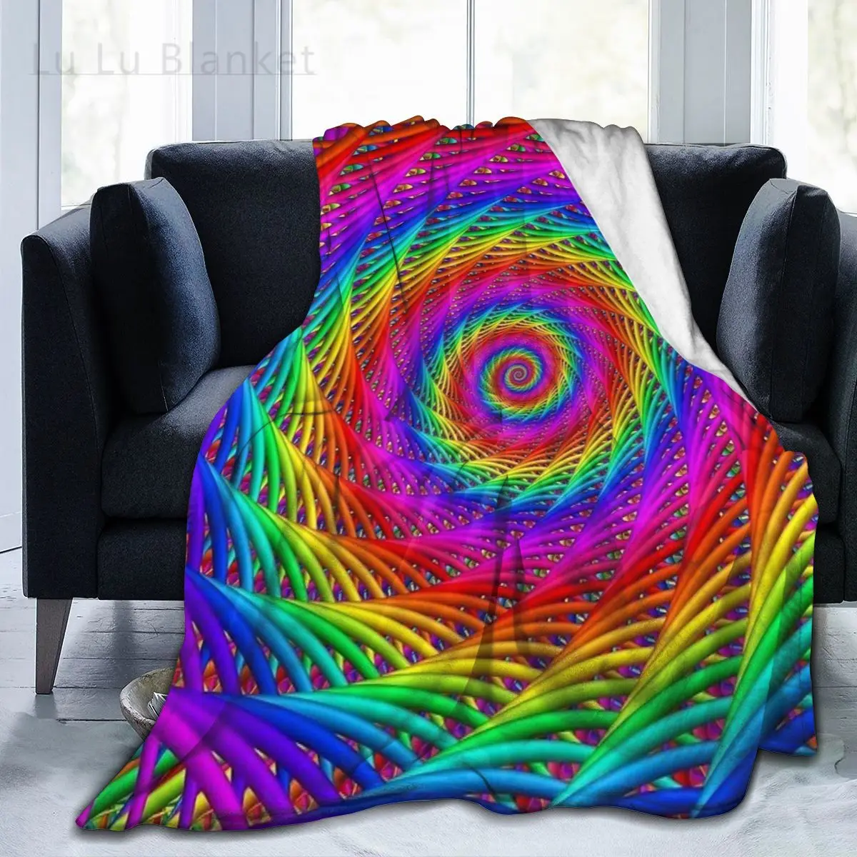 

Новое модное фланелевое одеяло Dizzy с индивидуальным 3D принтом, простыня, постельное белье, мягкое одеяло, покрывало для кровати, домашний те...