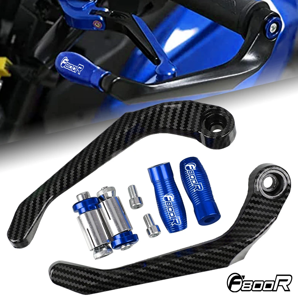 

F800R Motorcycle Accessories CNC Handlebar Grips Guard Brake Clutch Levers Protector For BMW F 800R F 800 R 2009-2016 2015 2014