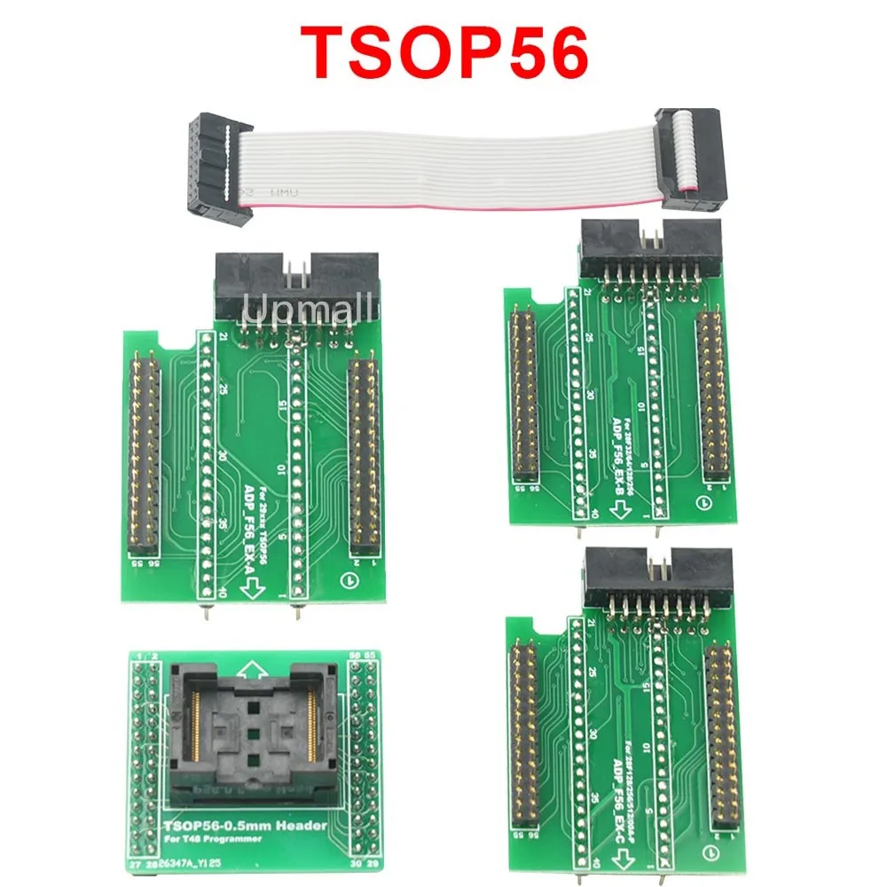 

Free shippin SOP56 3 IN1 adapter kit can only work on XGecu T48 progammer ADP_F56_EX-A ADP_F56_EX-B ADP_F56_EX-C for Flash EPROM