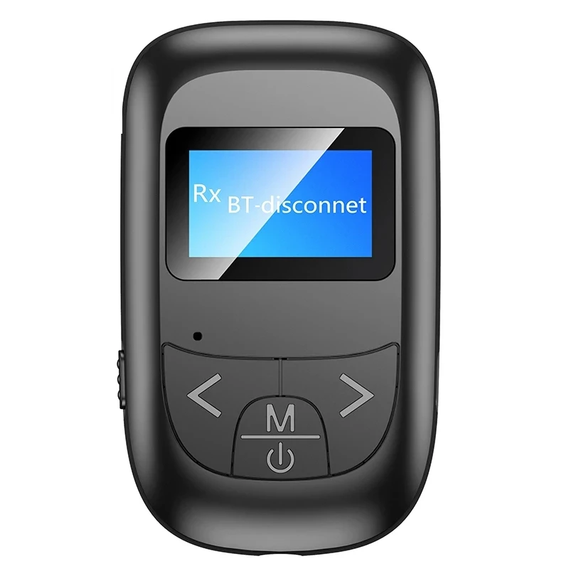 

AYHF-Bluetooth 5,0 аудио T14 ЖК-дисплей передатчик/приемник AUX RCA стерео беспроводной адаптер