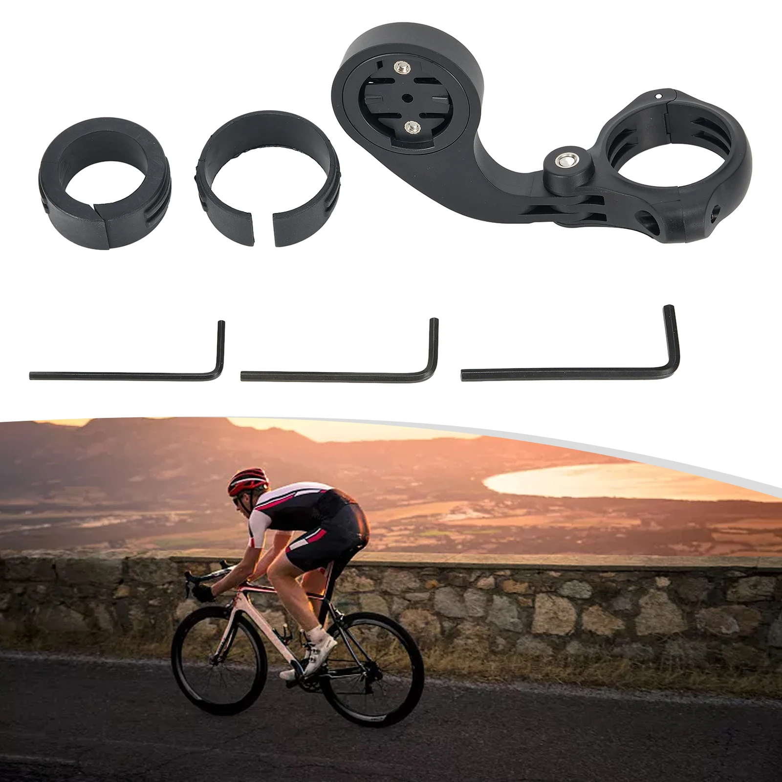Новый расширенный передний кронштейн-держатель для велосипедного компьютера