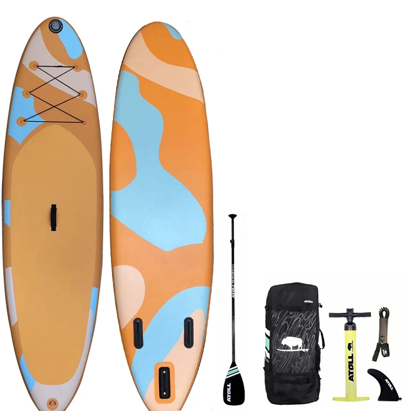 New 2022 Outdoor Sports Inflatable Surfboard Paddle Board Inflatable Pulp Board Surfing Board SUP