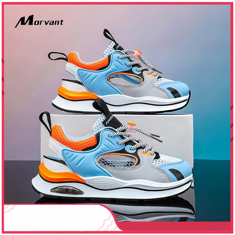 

Детские летние дышащие сандалии с вырезами для мальчиков и девочек, модная спортивная обувь O | Открытая сетчатая интерьерная обувь для комфортных детских кроссовок