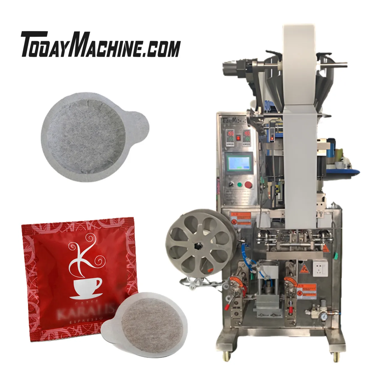 Автоматическая машина для упаковки внутреннего и внешнего мешка из