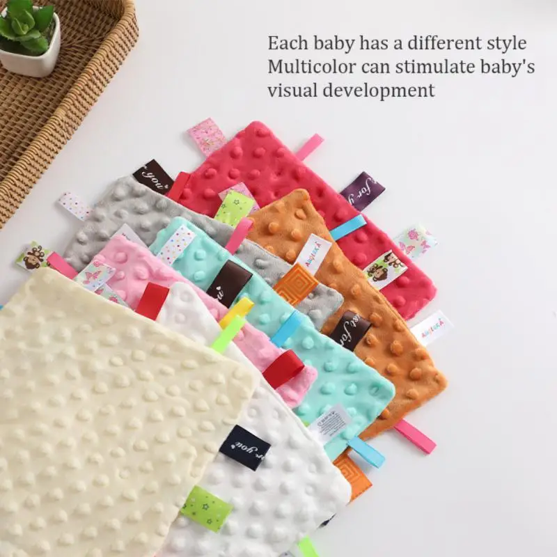 

Towel Bibs Tassel Blanket Baby Sleeping Toy Bite Resistant Baby Bibs Baby Infant Towel Pacifier Pendant Soothing Towel Sleep Toy