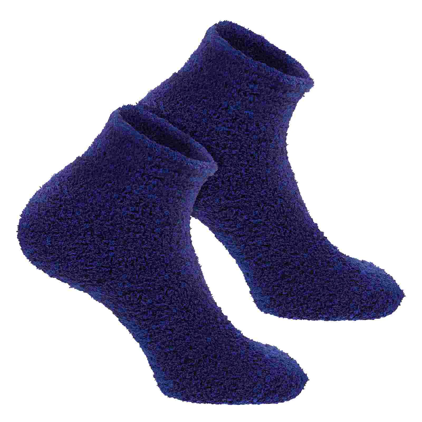 

Тапочки Пушистые Теплые Зимние флисовые чулки для сна пушистые тапочки женские толстые носки кашемировые