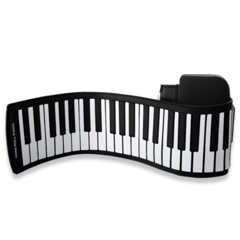 

Folding Electronic Piano Mini Kids 61keys Professional Hand Roll Electronic Piano Portable Instrument Elettronica Music Keyboard