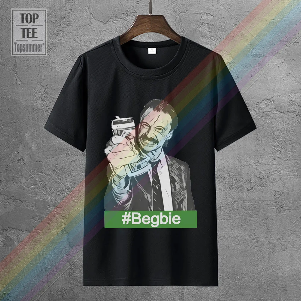 

T Shirt Trainspotting Begbie T Shirt White Artwork Cinema Movie Cult Movie