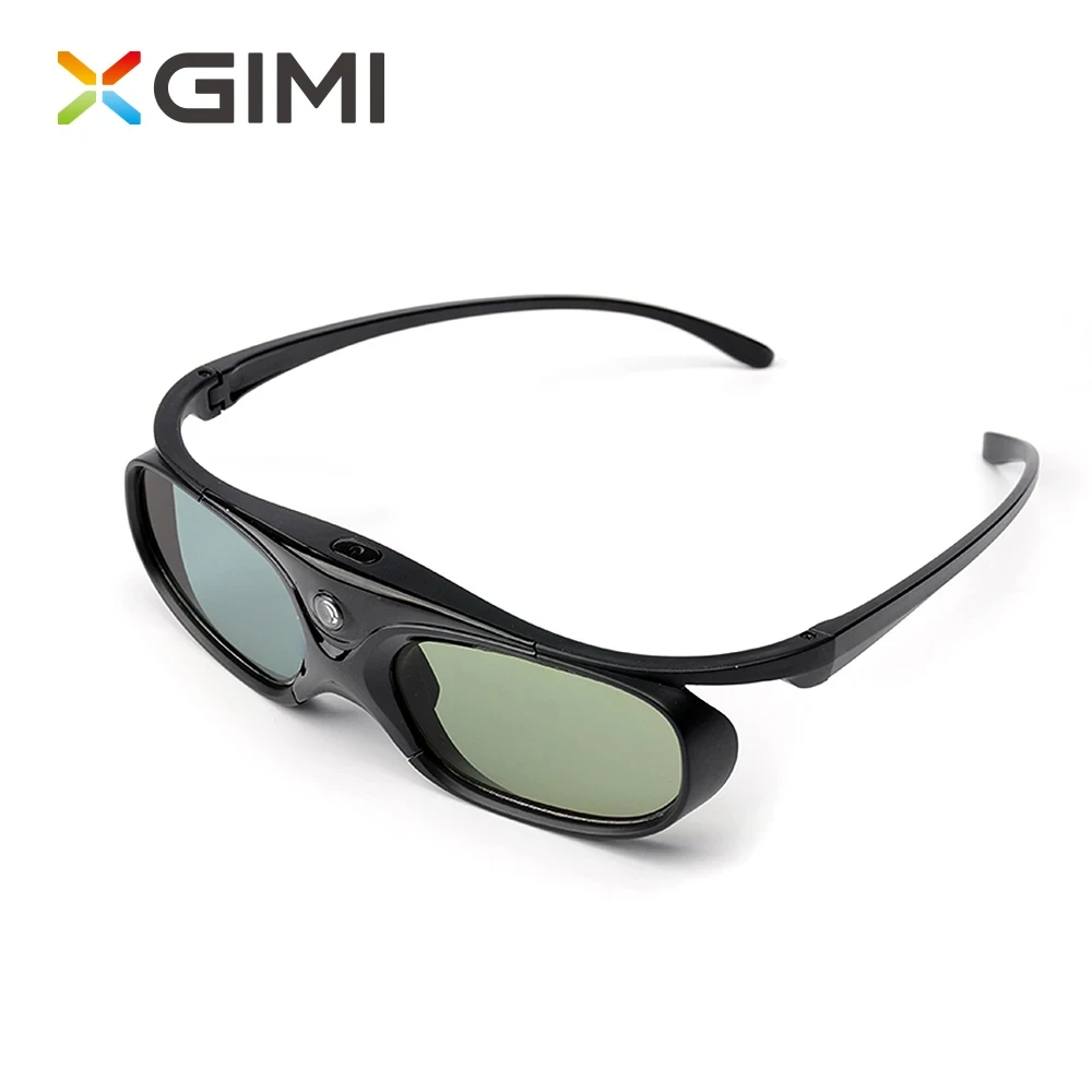 Фото 3D-очки XGIMI, оригинальные для проектора XGIMI, встроенный аккумулятор, работающий 60-часовой проектор DLP-LINK, активный затвор DLP-Link №4