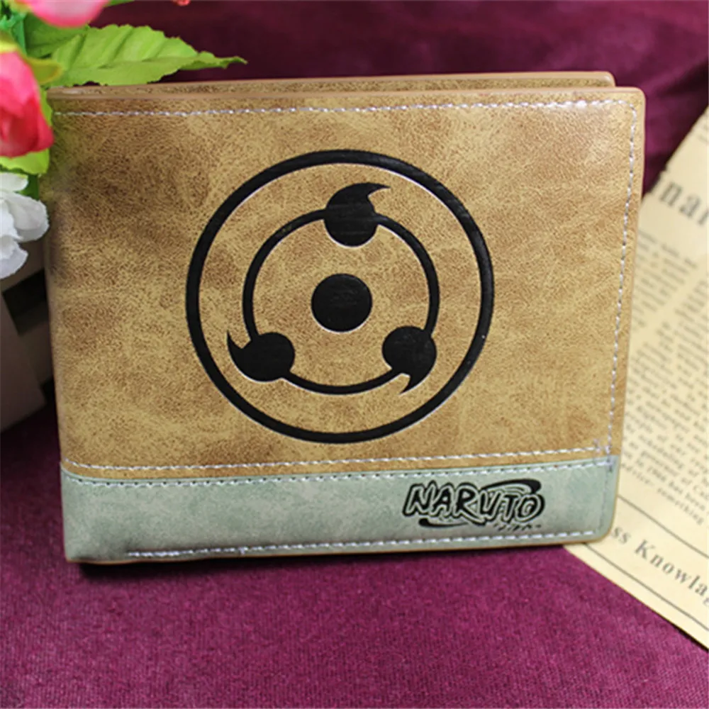 Кошелек с героями мультфильмов Death Note дорожный бумажник рисунком из песни атака