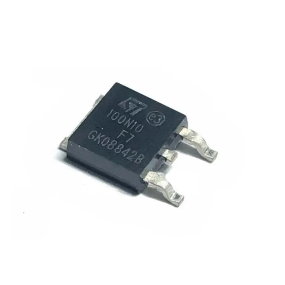 

10 шт./лот Новый STD100N10F7 100N10F7 TO-252 n-channel 100V 80A MOS полевой транзистор с эффектом