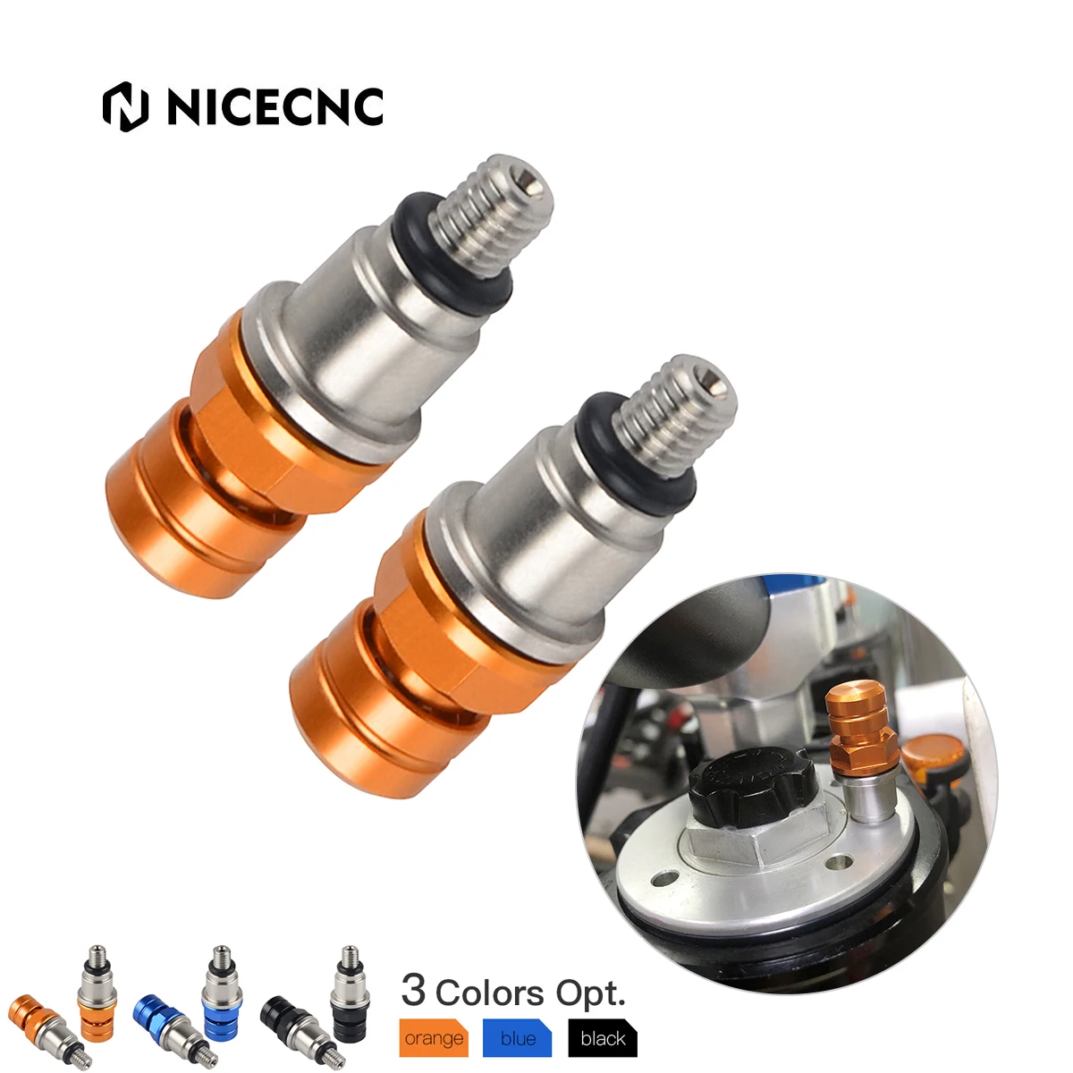 NiceCNC M4 Fork Air для KTM EXC выпускной клапан XC XCF XCW SX SXF EXC-F 125 150 250 300 350 400 - купить по