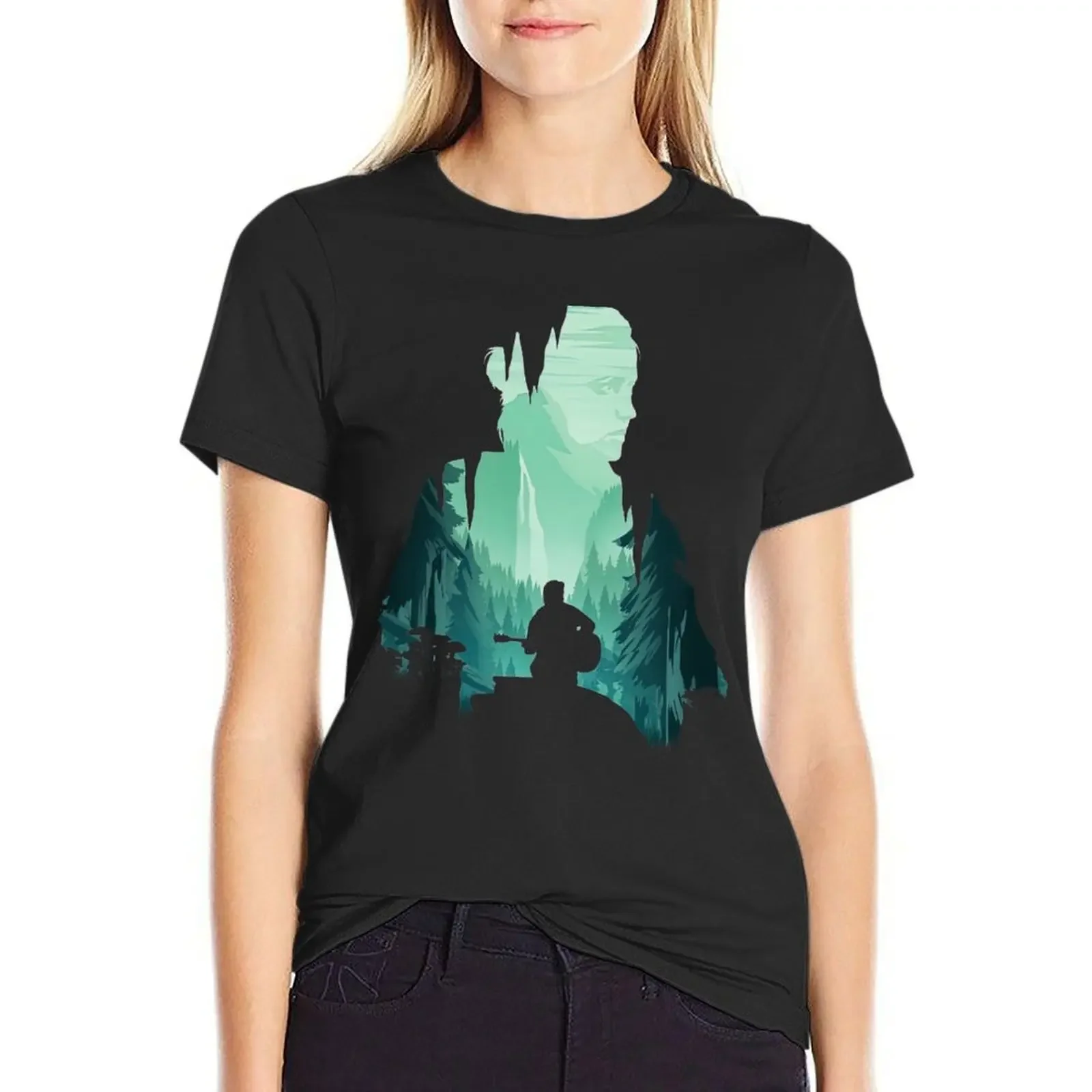 Женская футболка в стиле Элли из США