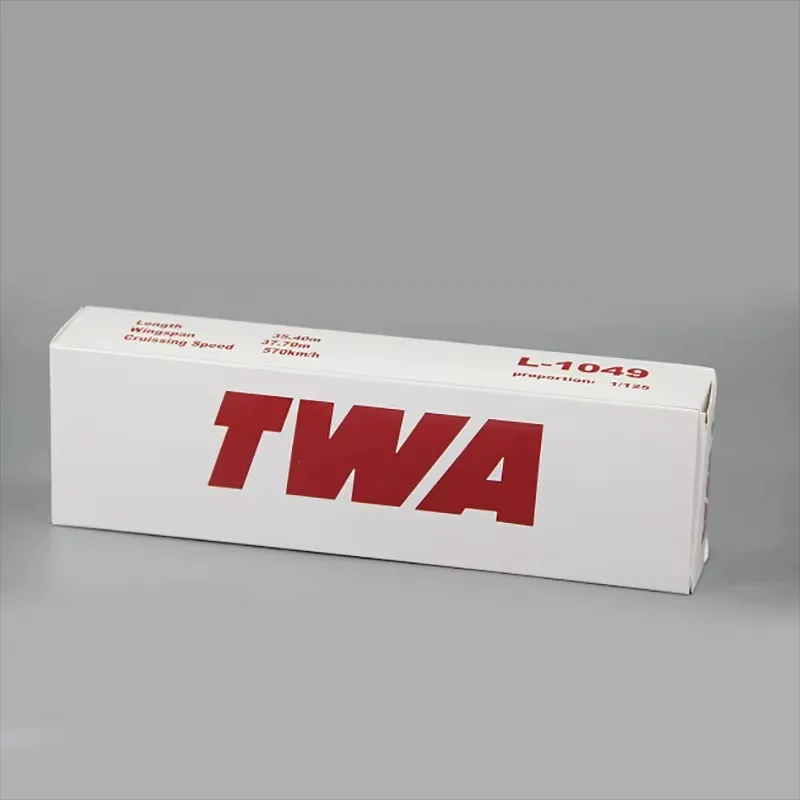 Фото 1:125 Масштаб L-1049 American Taw Пластиковая статическая модель самолета Asb в сборе Игрушечный самолет Дисплей продукта Декоративное здание №4