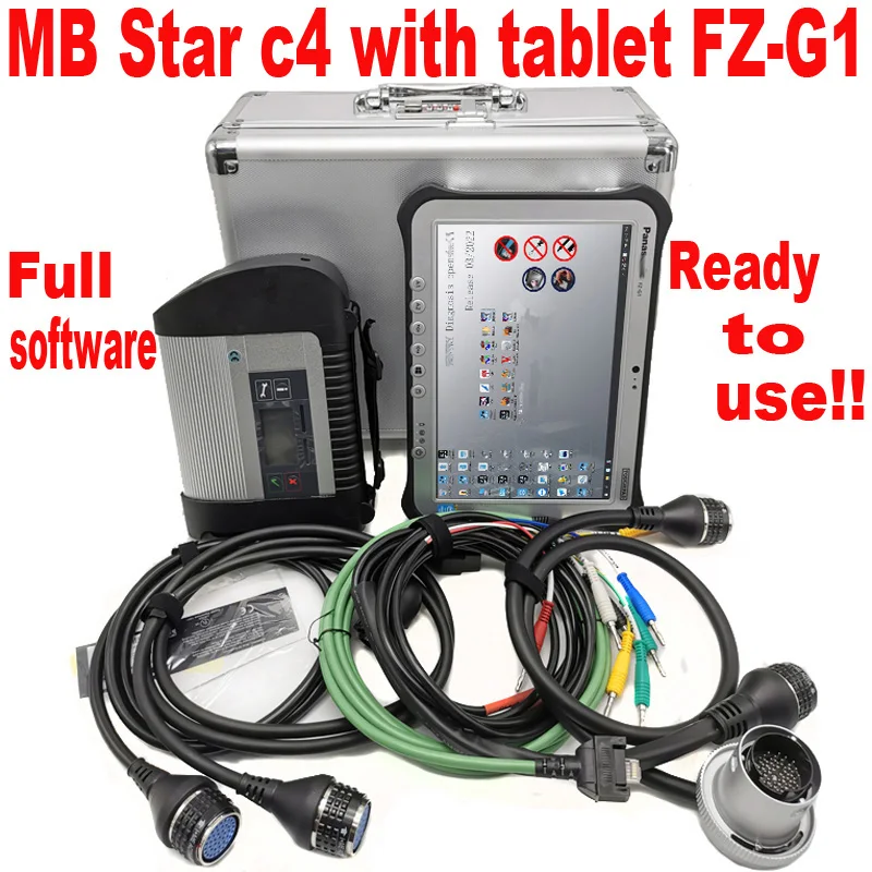 MB Star C4 SD Подключение c4 WIFI функция 03/2022 программное обеспечение чип мультиплексор