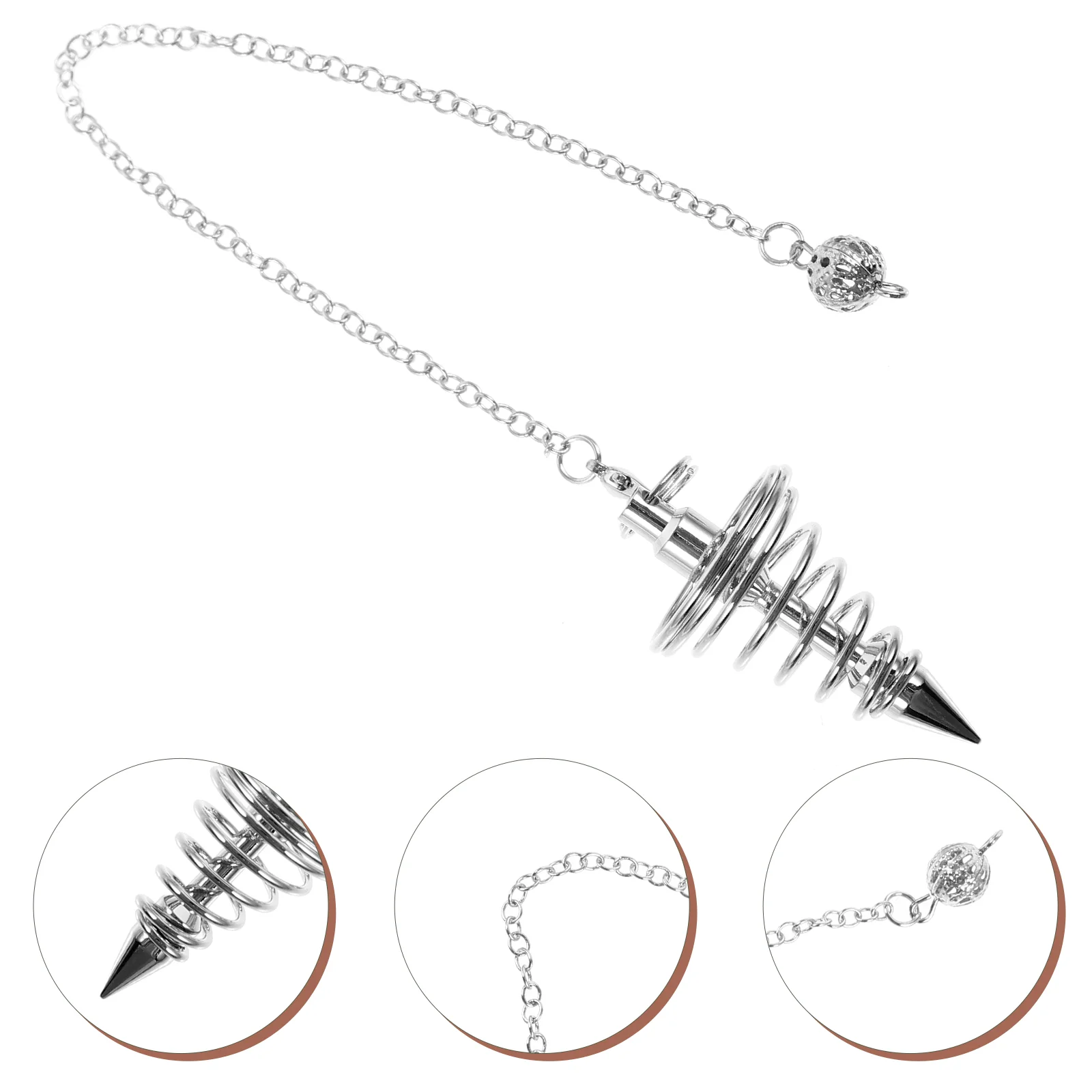 

Choker Necklace Pendulum Dowsing Pendant Divination Tool Meditation Wiccan Supplies