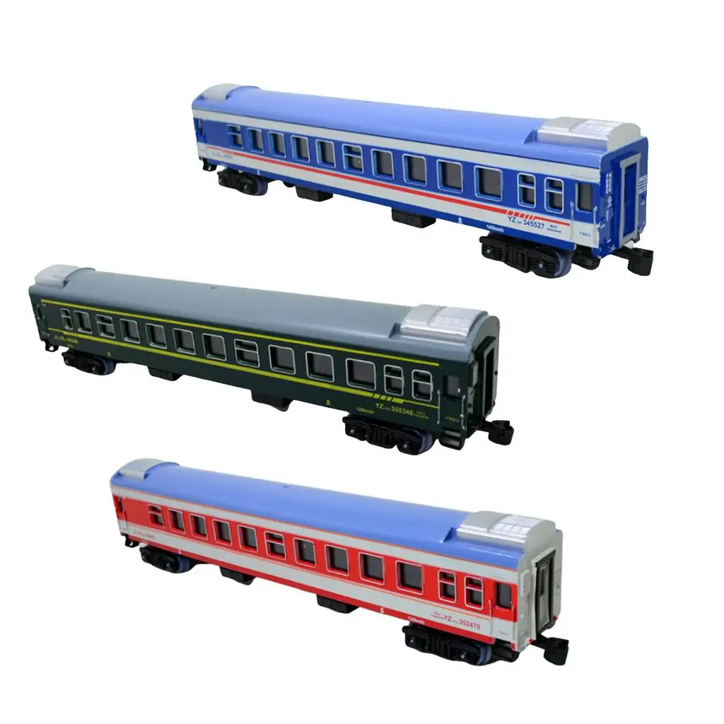 1/87 модель поезда игрушка китайская серия YZ25G пассажирский автомобиль локомотив