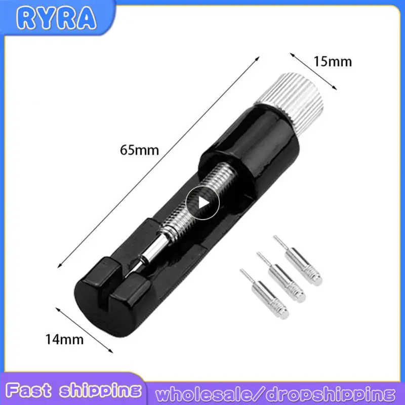 

1 ~ 8 шт. красный металлический регулятор ремешка часов браслет звеньевые штифты Съемник Набор инструментов красный