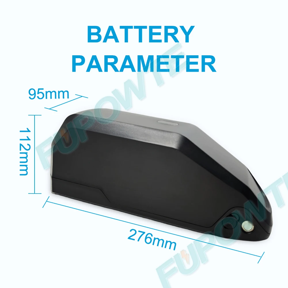 Фото 36 В 48 В 52 В Little Short Down Tube Dolphin Ebike Li-ion Battery Pack 10 Ач 15 Ач для 250 Вт 350 Вт 500 Вт 750 Вт Electric Bike Battery №2
