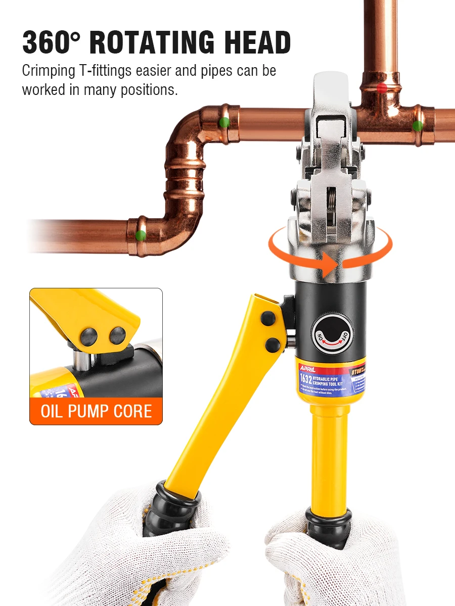 Европейские стандартные обжимные инструменты для труб Pex нержавеющей стали и