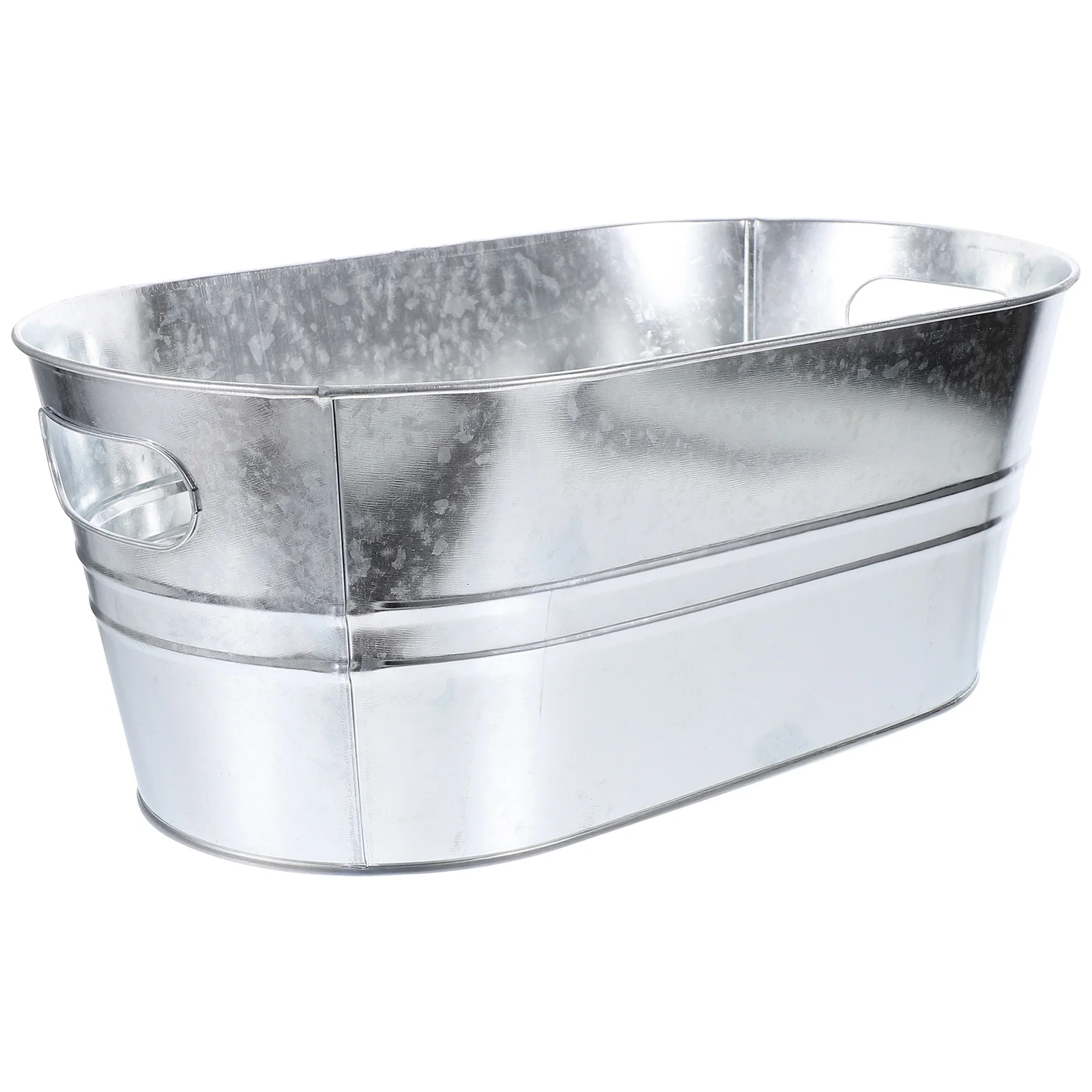 

Bar Supply Ice Cube Barrel Metal Bucket Drink Buckets Beer Iced Parties Bong